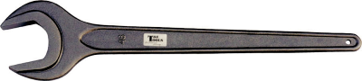 [159-3302-105] 105mm (4.1/8 Inch ) Single Open End Wrench (Steel)