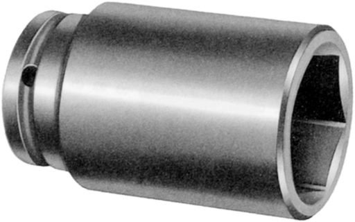 [159-77135L] 135mm 1.1/2 Inch Drive 6 Point Deep Impact Socket