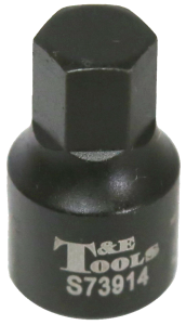 [159-S73914] 7/16 Inch 3/8 Inch Drive Stubby Inhex Impact Socket