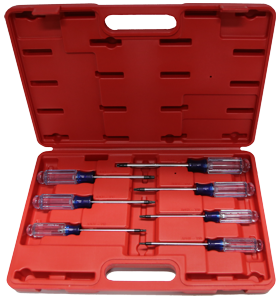 [59E-A5146] 7 Piece Acetate Torx Screwdriver Set