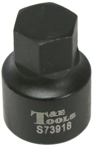 [159-S73918] 9/16 Inch 3/8 Inch Drive Stubby Inhex Impact Socket