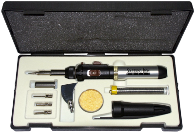 [159-PT500] Soldering Iron & Gas Torch Tool Kit