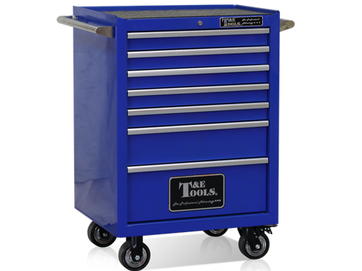 [59E-GF2707BU]  27" Godfather 7 Drawer Roller Cabinet - Blue