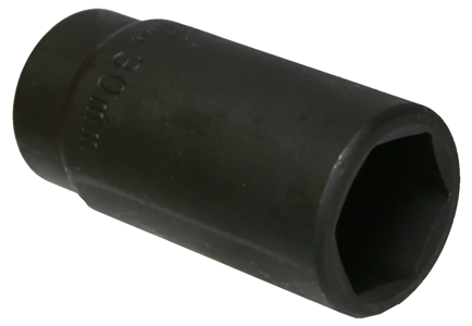 [159-6021] 30mm 1/2 Inch Drive 6 Point Deep Fwd Axle Nut Socket