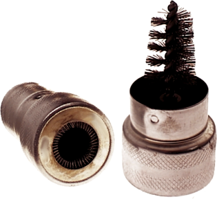 [159-7552] Battery Terminal & Post Brush (Steel Case)