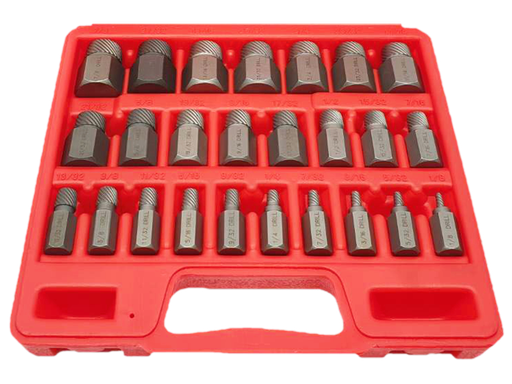 [159-8988] 25 Pieces Multi-Spline Extractor Set