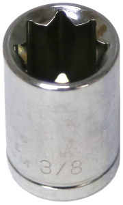 [159-12112] 3/8 Inch 1/4 Inch Drive 8pt Standard Socket