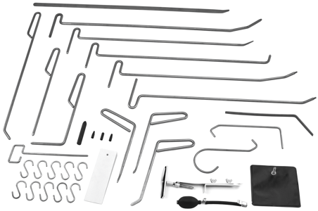 [59E-1880] 33 Piece Paintless Dent Repair Tool Kit