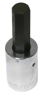 [159-14920] 5/8 Inch 1/2 Inch Drive Inhex Socket 70mm Long