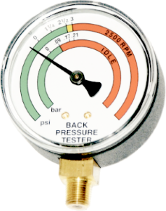 [159-20110] 2.1/2 Inch 15psi Gauge For Back Pressure #4438