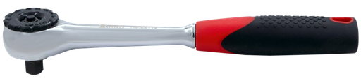 [159-22110] 1/4 Inch Drive Gearless Infinity Ratchet Red/Black