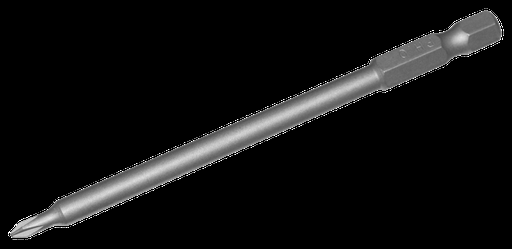 [159-30520] #0 Phillips 1/4 Inch Hex Bit 100mm Long