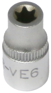 [159-52606] E6 1/4 Inch Drive Female Torx Socket