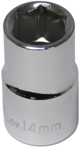 [159-54214] 14mm 1/2 Inch Drive 6 Point Standard Socket