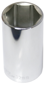 [159-54432] 32mm 1/2 Inch Drive 6 Point Deep Socket