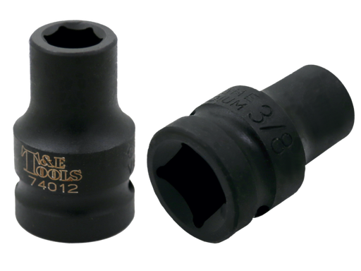 [159-74012] 3/8 Inch 1/2 Inch Drive Standard Impact Socket