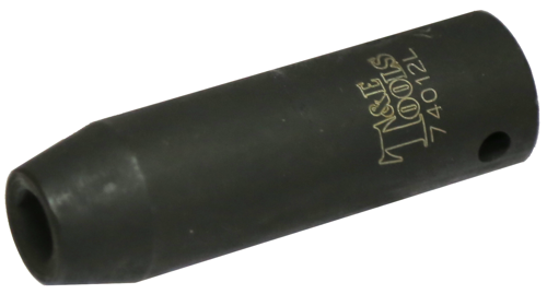 [159-74012L] 3/8 Inch 1/2 Inch Drive Deep Impact Socket