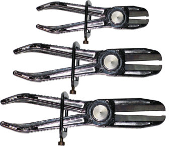 [159-2075A] Triple Pack Aluminium Line Clamps 150 185 250mm