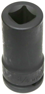 [159-75124] 3/4 Inch 3/4 Inch Drive Deep Square Impact Socket