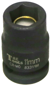 [159-83311M] 11mm 3/8 Inch Drive Magnetic Metric Impact Socket