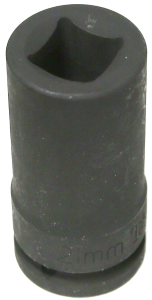 [159-85121] 21mm 3/4 Inch Drive Deep Square Impact Socket