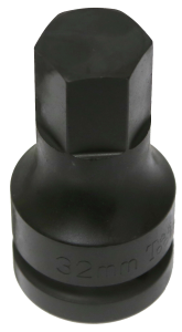 [159-86932] 32mm 1 Inch Drive In Hex Impact Socket