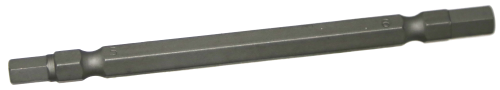 [159-CR022] 5mm & 6mm Inhex 1/4 Inch Hex Bit 100mm Long