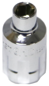 [159-GR12206] M13 Drive 3/16 Inch Hollow Socket