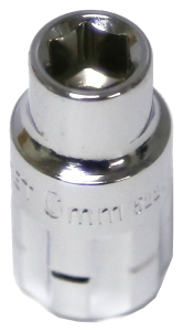 [159-GR52206] M13 Drive 6mm Hollow Socket