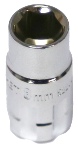 [159-GR52208] M13 Drive 8mm Hollow Socket