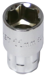 [159-GR52211] M13 Drive 11mm Hollow Socket