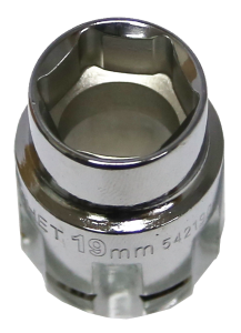 [159-GR54219] M30 Drive 19mm Hollow Socket