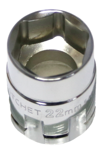 [159-GR54222] M30 Drive 22mm Hollow Socket