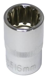 [159-M5416] 16mm 1/2 Inch Drive Multi Lock Socket