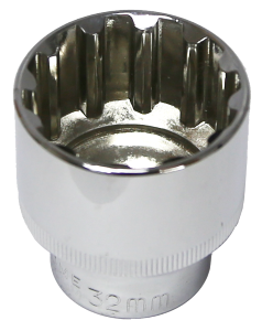 [159-M5432] 32mm 1/2 Inch Drive Multi Lock Socket