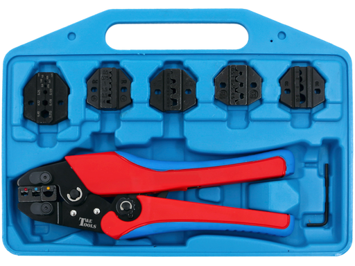 [59E-LY03C-6D] New Ratcheting Terminal Crimp Plier Set