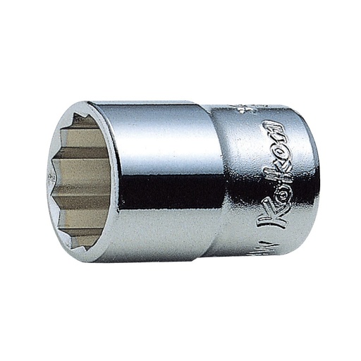 [160-3405W04] Socket 3/8 Drive 1/8 Whitworth 12pt