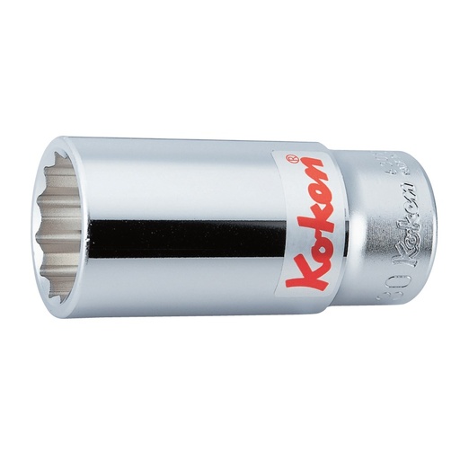 [160-6305M19] Socket Deep 3/4 Drive 19mm 12pt