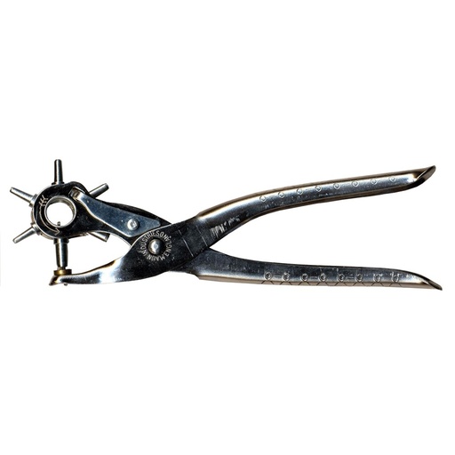 [160-2230/200] Revolving Punch Plier 200mm(2.0-4.8mm) Leather Ma2230/200