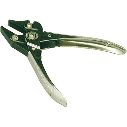 [160-4950/200] Parallel Action Plier 200mm With Side Cutter Plain Handle Ma4950/200
