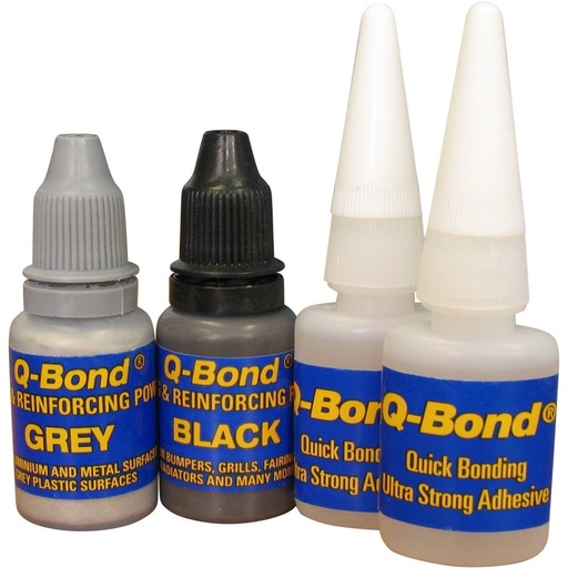 [160-QB2] Q-Bond Ultra Strong Adhesive With Reinforcing Powder Small Repair Kit - Qb2