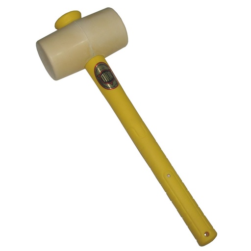 [160-61-952WFG] Mallet White Rubber 445g 1lb - F/G Handl - 61-952wfg Th952wfg