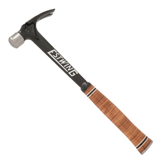 [160-EWE19S] EWE19S - Estwing 19oz Ultra Series Smooth Face Framing Hammer with Leather Grip