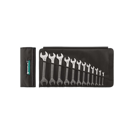 [160-96400307] Spanner Set Double Open End 10pc #10 6x7mm - 30x32mm - 96400307 SW10/10