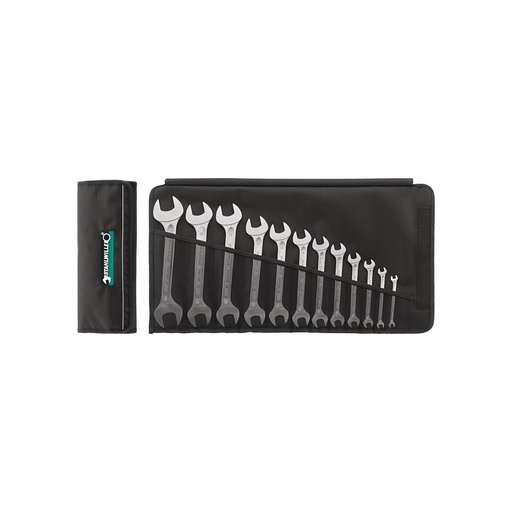 [160-96400306] Spanner Set Double Open End 12pc #10 6x7mm - 30x32mm - 96400306 SW10/12 - 96400306