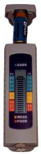 [159-P7101] Digital Battery Tester 1.5 Volt 9 Volt