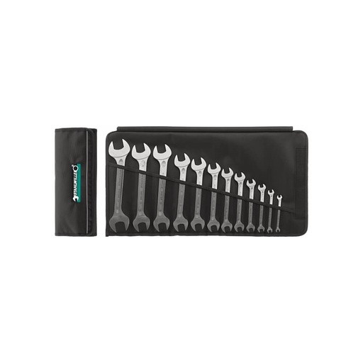 [160-96404307] Spanner Set Double Open End 11pc 1/4x5/16-1-1/8x1-5/16-96404307 SW10a/11