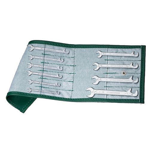 [160-96400651] Spanner St Small Double Open End 15pc Elctrc 3.2-14mm - 96400651 SW12/15 Pc