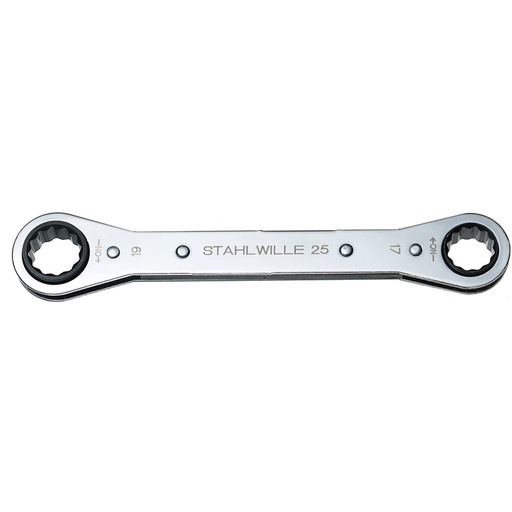 [160-41131011] Ratchet Ring Spanner 10 11mm SW25 10x11 - 41131011