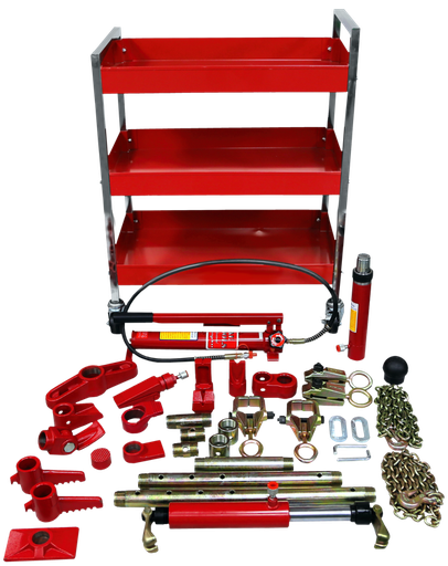 [59E-PP011B] 38 Piece 10 Ton Body Repair Kit